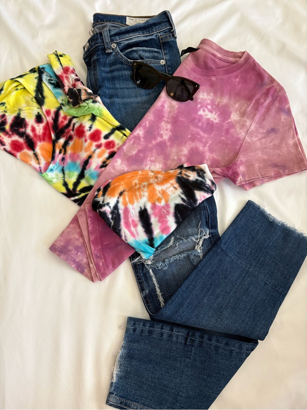 Tie Dye Top Bundle S/M Wild Fable No Boundaries Y2K Boho